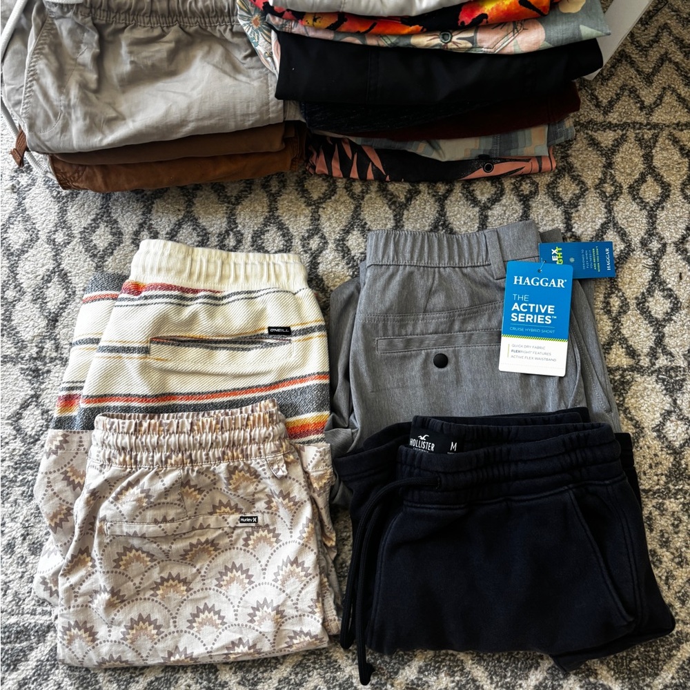 Men’s Active Series Flat Front Shorts